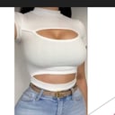 Foto de Blusa abertura en el pecho