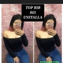 Foto de Blusa hombros descubiertos, manga larga
