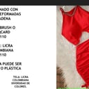 Foto de Coordinado V invertido, falda dos jaretas