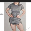Foto de Vestido cuadritos manga corta