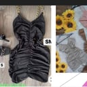 Foto de Vestido cadena, jareta en medio