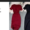 Foto de Vestido manga corta largo