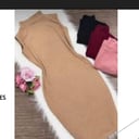 Foto de Vestido cuello sin manga largo