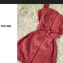 Foto de Vestido botones con cinto moño