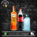 Foto de Madero Dorado 750cc + Bebida 1.5L + Hielo 1 Kg 
