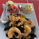 Foto de Camarones al ajo c/cabeza