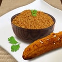 Foto de  Salprieta con maduro asado  