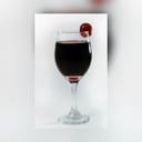 Foto de Copa de vino tinto caliente