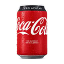 Foto de Coca Cola zero  lata 33 cl.