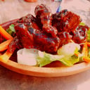 Foto de costillas al carbón