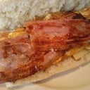 Foto de Bacon, queso y tomate.