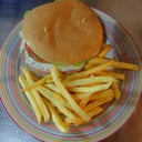 Foto de Hamburguesa con fritas