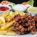 Foto de Mollejitas, Papas y Ensalada