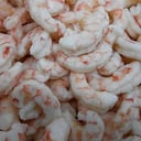 Foto de langostinos pelados crudos