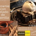 Foto de Brownie de chocolate con helado