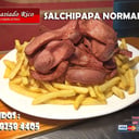 Foto de Salchipapas Normal (2 Pers.) + 2 Pote Salsa
