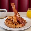 Foto de Chicken y waffles 