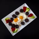 Foto de Morcilla de burgos con huevos y pimento