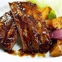Foto de costillas con miel