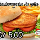 Foto de HAMBURGUESA DE POLLO