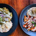 Foto de Chilaquiles colorados o verdes