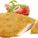 Foto de Pechuga de pollo empanada