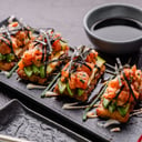 Foto de Tostaditas de salmón 