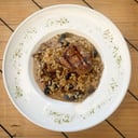 Foto de Risotto de Setas con Filete Asado