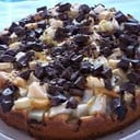 Foto de TORTA INVERTIDA DE MANZANAS CARAMELIZADAS crema Laztana