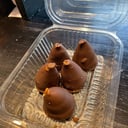Foto de Conitos de Dulce de Leche con Chocolate Negro