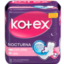 Foto de Toallas higienicas Kotex Nocturnas
