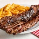 Foto de PORCION DE VACIO + PAPAS FRITAS
