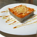 Foto de Batata con almogrote y queso curado con miel de palma