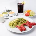 Foto de Chorizo con Spaghettis al Pesto