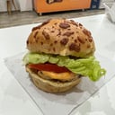 Foto de Hamburguesa parmesano completa