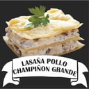 Foto de Lasaña Pollo Champiñón Grande 
