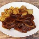 Foto de Chuleta de Cerdo en Salsa BBQ