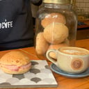 Foto de Pan de queso casero con lomito