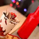 Foto de Fresas Con Crema Mediana