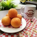 Foto de Buñuelos de Mozzarella rellenos con arequipe o guayaba