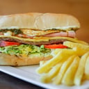 Foto de Promo - 3 lomos Mariachi de 16 cm con papas fritas