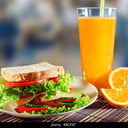 Foto de JUGO NATURAL CON SANDWICH