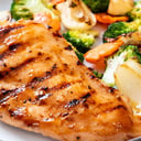 Foto de PECHUGA A LA PLANCHA CON MIX DE VERDURAS MASJUGO EN CAJA O AGUA