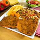 Foto de Arroz Mixto y Chuleta