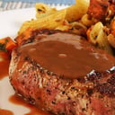 Foto de Filete de res en salsa bordelesa