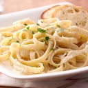 Foto de pasta alfredo