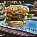 Foto de Sadwich mix de vegetales grillados + Papas fritas 
