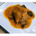 Foto de Carrillada Ibérica Al Horno Con Salsa De Setas