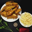 Foto de Pollo broaster  + papa francesa