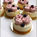 Foto de Mousse de chocolate blanco y frambuesa
